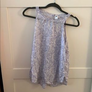 Light Purple & Floral tank
